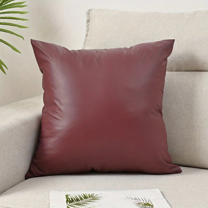 Waterproof PU Lumbar Cushion Cover — European Style