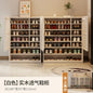 Vintage Luxury Wood Shoe Rack — Space-Saving Entryway Storage