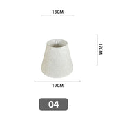 Nordic Style Chandelier Lamp Shade Linen Cloth — Product