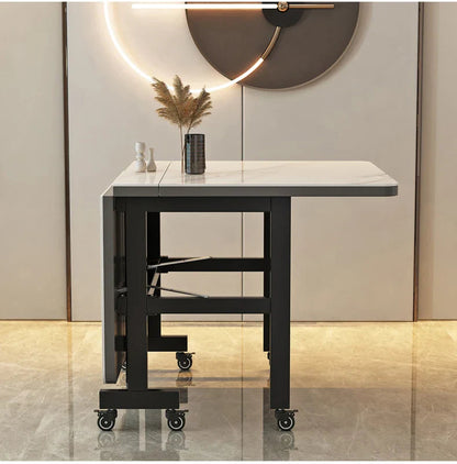 Mobile Dark Dining Table Luxury Space Saving Italian Waterproof Dining Table Multifunctional Vintage Móveis De Cozinha Furniture Jonine’s Corner