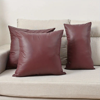 Waterproof PU Lumbar Cushion Cover — European Style