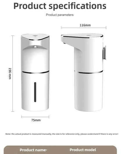 Touch-Free Clean — Automatic Sensing Foam Soap Dispenser, Wall Mounted