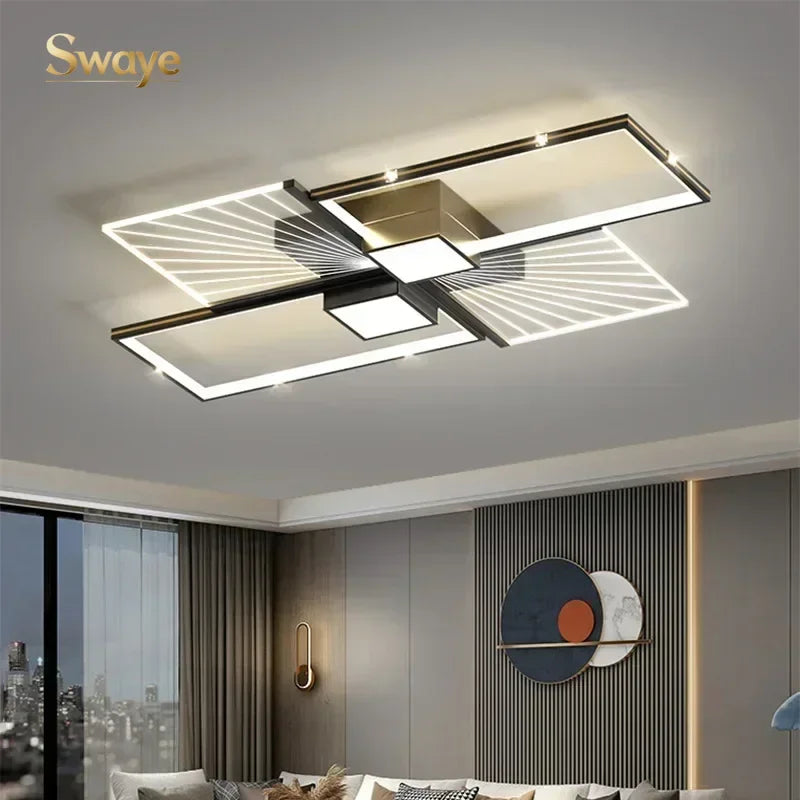 The Circle of Light — Modern Minimalist Ring LED Chandelier for Living Room & Dining