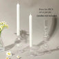 Colored Glass Candle Holder Set of 3 — Romantic Modern Home Décor