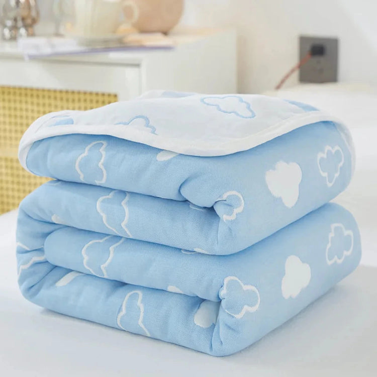 Cool Breathability Summer Quilt Multi-functional Cotton Gauze Fabric Towel Blanket Thin Breathable Duvet Skin-friendly Comforter Jonine’s Corner