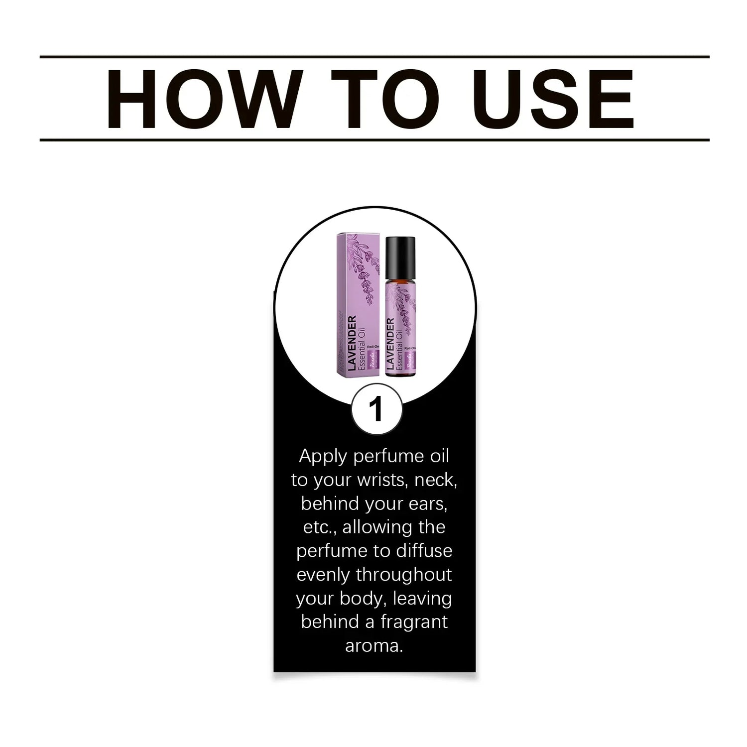 The Calm Roller — Lavender Essential Oil Perfume Roller for Anxiety Relief &amp; Relaxation