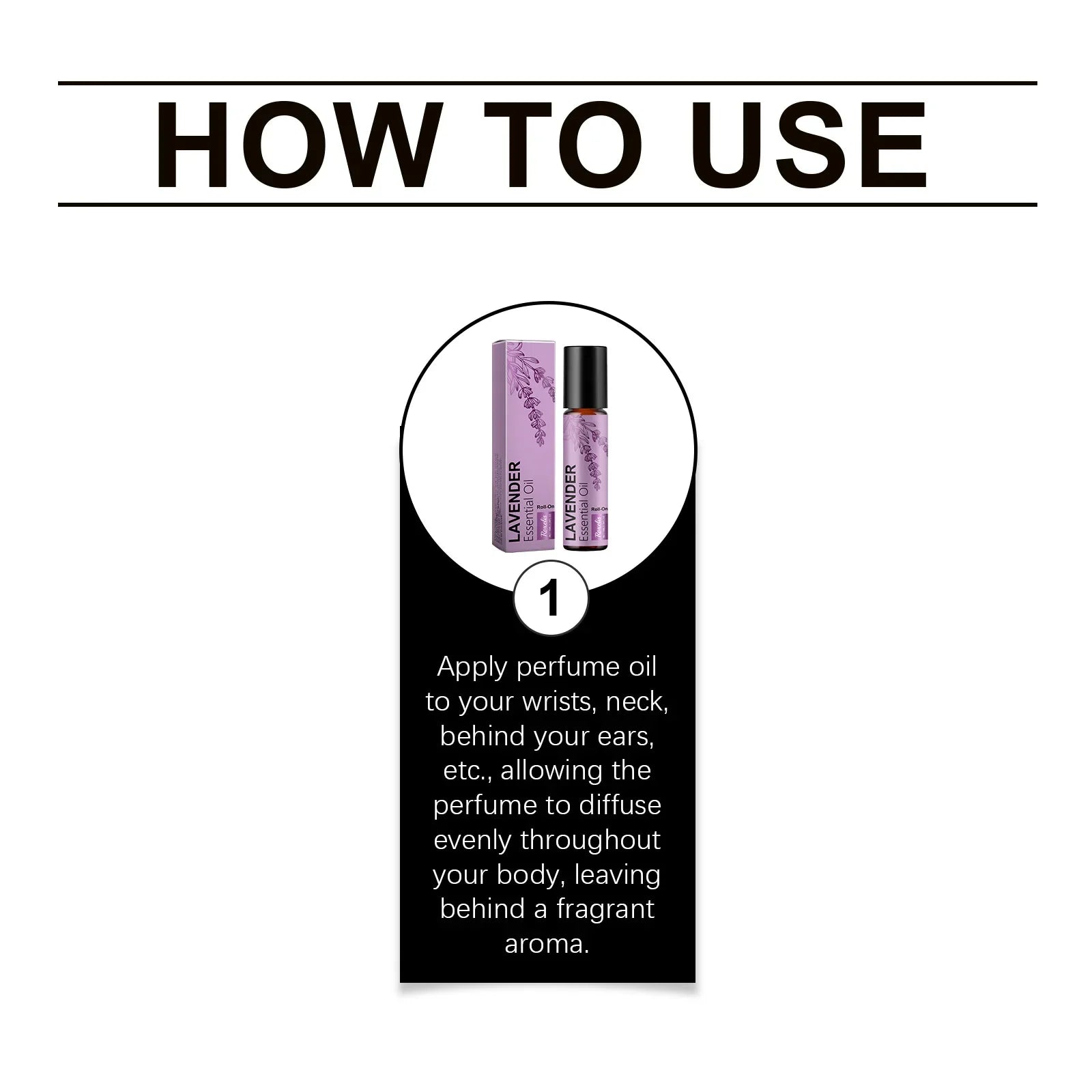 The Calm Roller — Lavender Essential Oil Perfume Roller for Anxiety Relief &amp; Relaxation