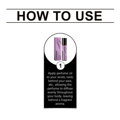 The Calm Roller — Lavender Essential Oil Perfume Roller for Anxiety Relief &amp; Relaxation