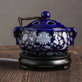 Electric Ceramic Oil & Incense Warmer with Timer — Jonine&