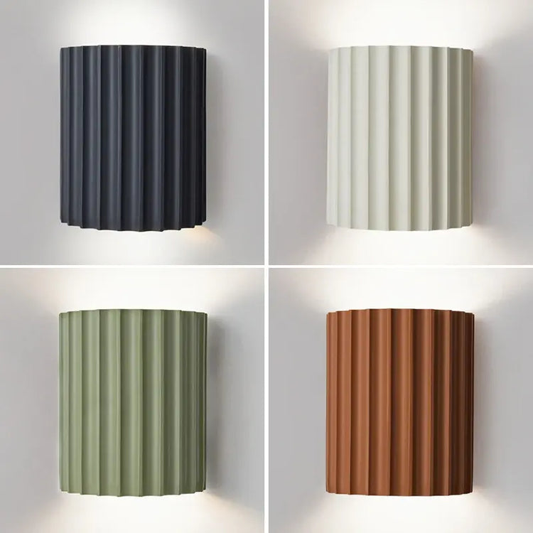 Nordic Macarone Resin LED Wall Lamp — Wall Lights & Sconces