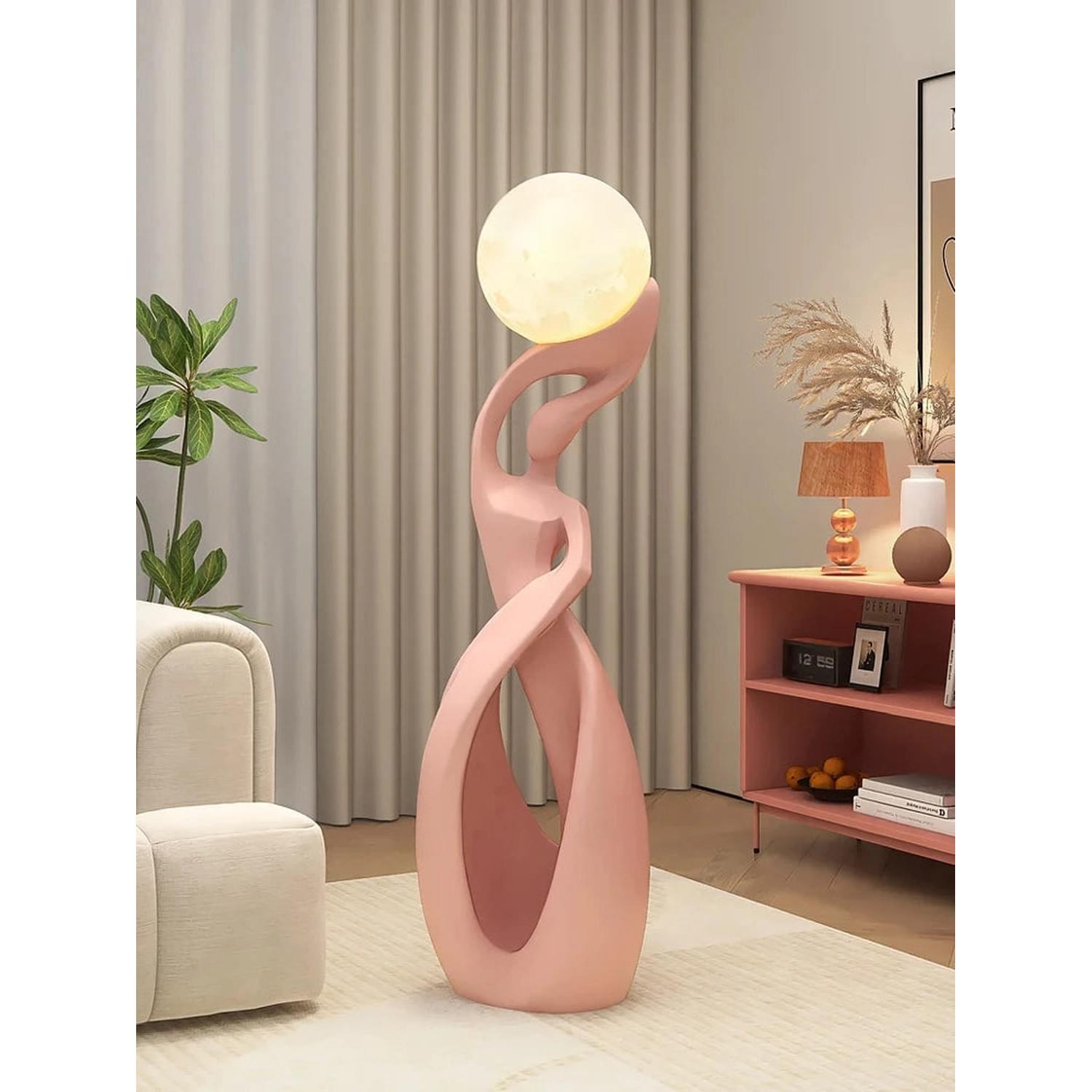 Light That Lives in the Room — Nordic Glow Resin Figurine with Ambient Light