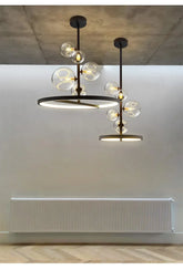 Modern Glass Bubbles Led Pendant Lights for Table Dining Room Kitchen Bar Chandeliers Lamps Home Decor Lusters Lighting Fixture Jonine&