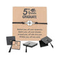 Graduation Gift Box Set — Compass, Bracelet & Keepsake Card