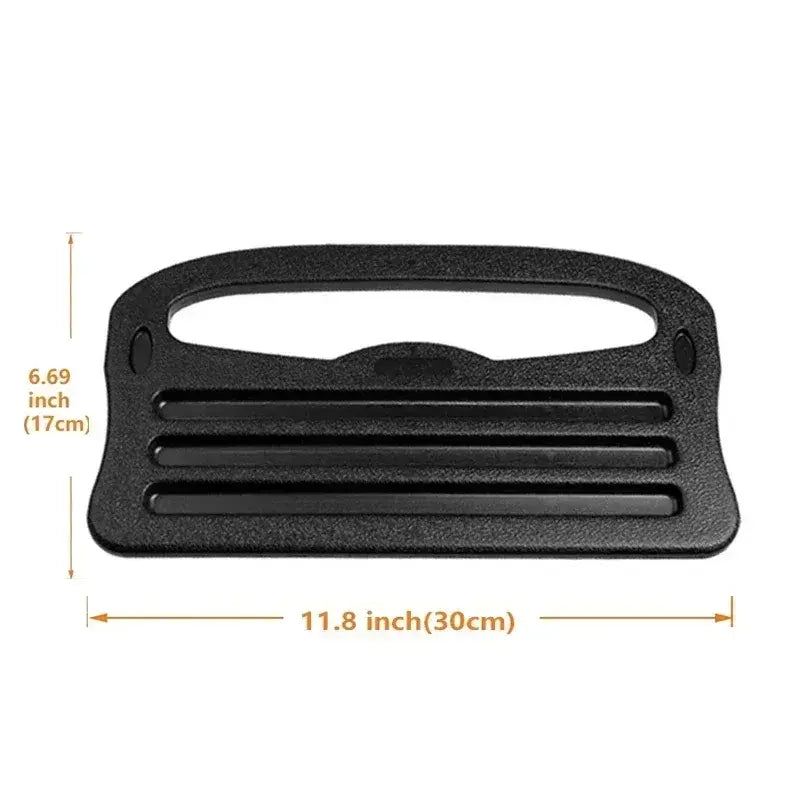 Car steering wheel, small table, car mounted dining plate, car mount, flatbed, car interior dining table, dining table