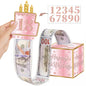 Surprise Money Pull Gift Box with Birthday Card & DIY Stickers