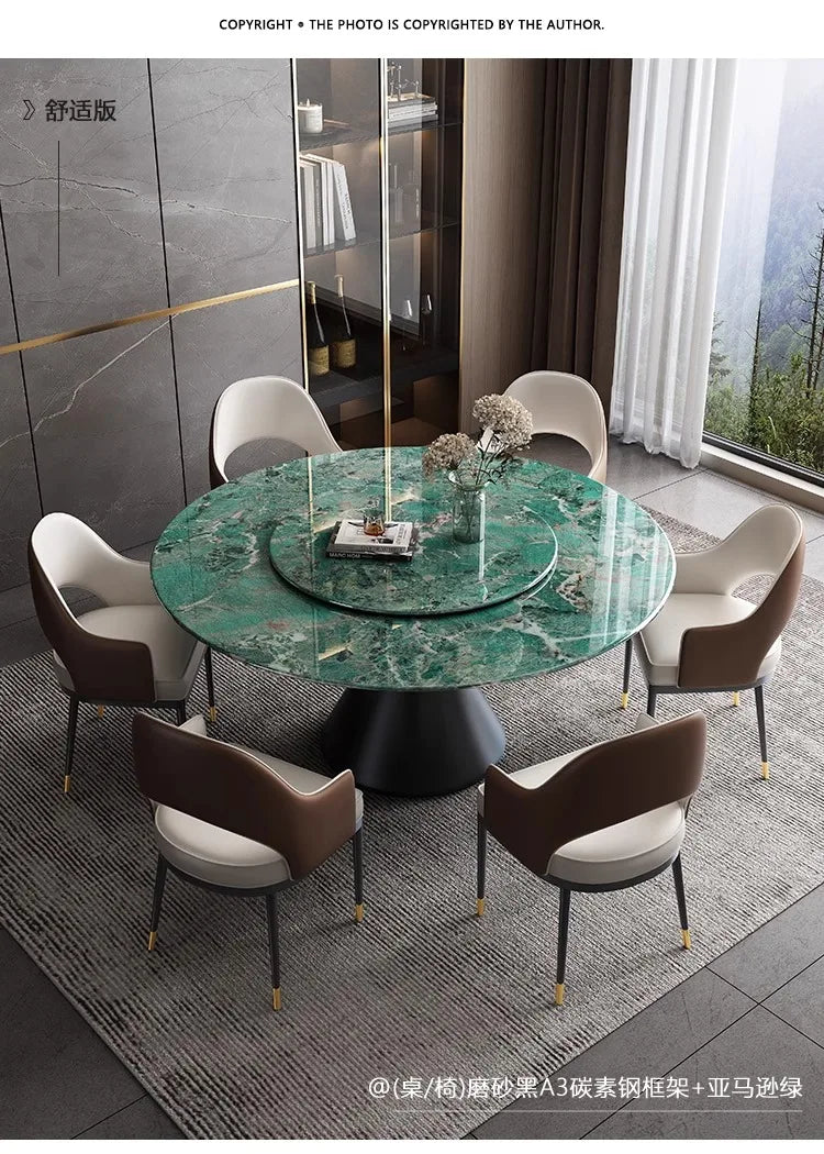 The Table That Transforms the Room — Luxury Sintered Stone Dining Table Set