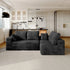 Sdorens Cloud Sectional - 104" L-Shape Chaise Plush Comfort