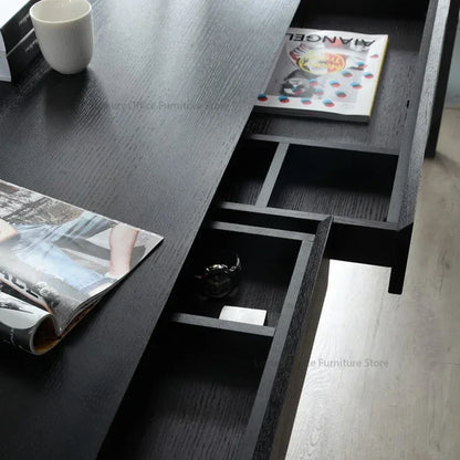 Italian Minimalist Luxury Study Desk