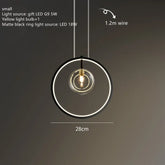 Modern Glass Bubbles Led Pendant Lights for Table Dining Room Kitchen Bar Chandeliers Lamps Home Decor Lusters Lighting Fixture Jonine&