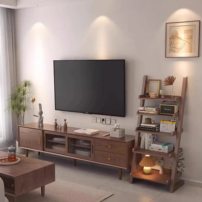 Where Books Meet Beauty — Minimalist Open Bookshelf & Display Cabinet