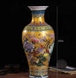 Jingdezhen Ceramic Floor Vase — Large Statement Piece for Living Room & Entryway