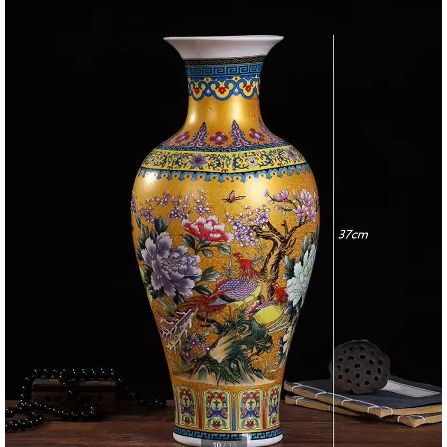The Statement Piece — Jingdezhen Ceramic Floor Vase