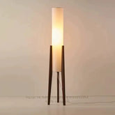 Wabi-sabi Style Wooden Antique-style Floor Lamp Bedroom Living Room Sofa-side Living Room Floor Lamp Indoor Home Decor Fixture Jonine&