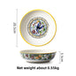Hand-Painted Ceramic Steak Plate — Irregular Western Dinnerware