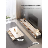 Nordic Clear Designer Coffee Table — Minimalist Living Room Décor