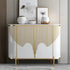 French Gold Luxury Living Room Display Cabinet Jonine&