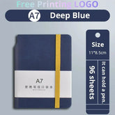 Pocket Notebook — A6/A7 PU Leather Planner & Memo Journal Jonine’s Corner