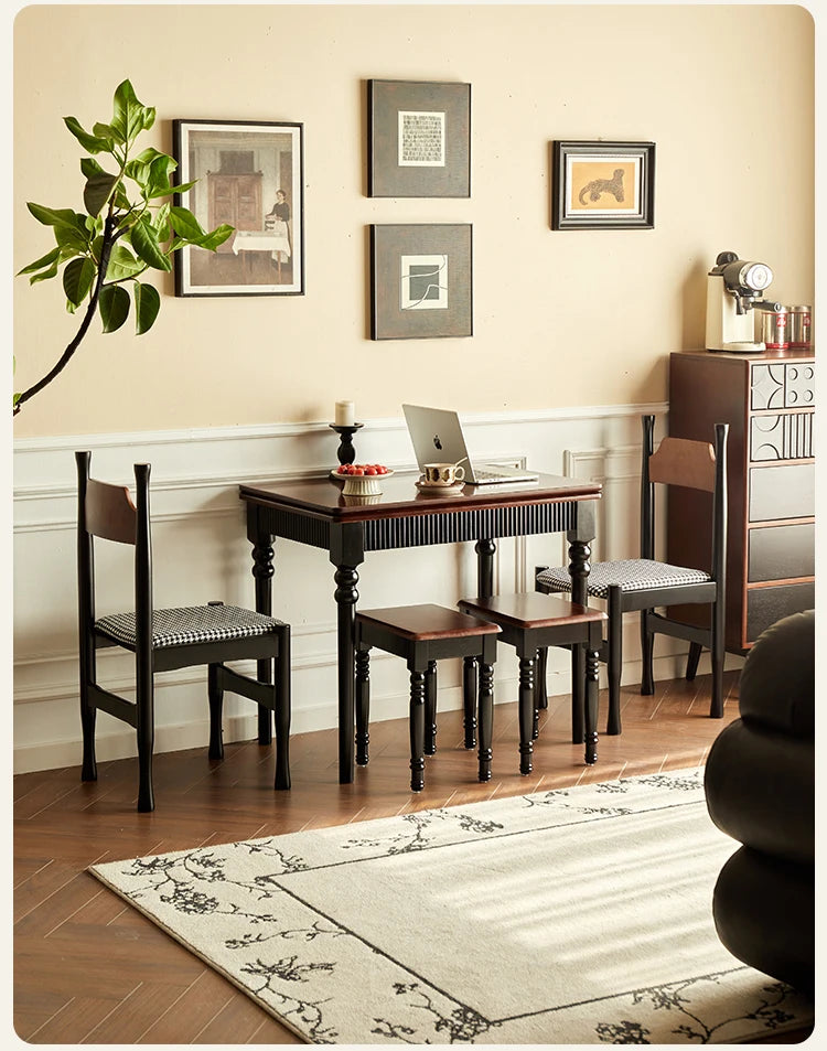 Mid Century Foldable Dining Table