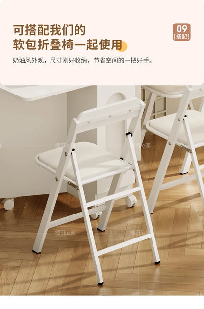 Nordic Minimalist Foldable Dining Table
