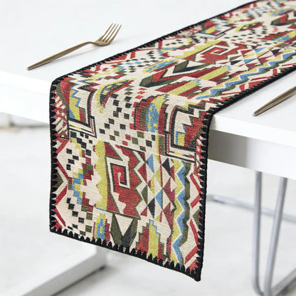 Nordic Cotton Linen Table Runner — Multiple Sizes & Patterns