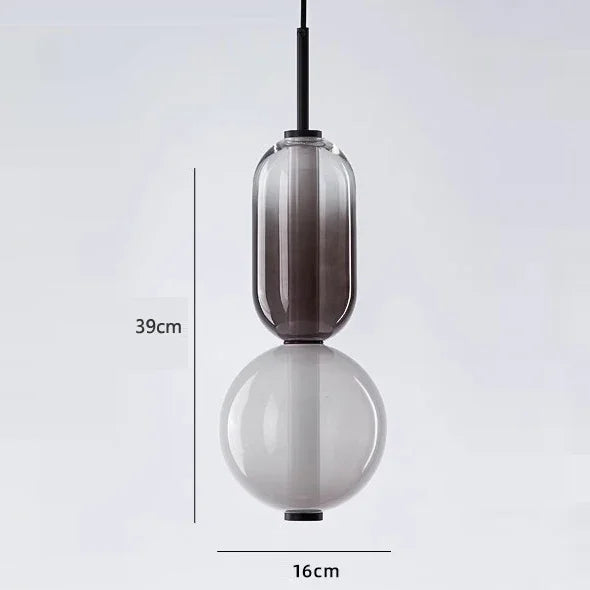 Imperfectly Beautiful — Wabi-Sabi Candy Glass Pendant Chandelier