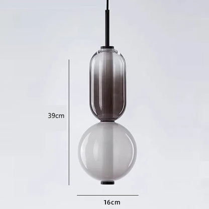 Imperfectly Beautiful — Wabi-Sabi Candy Glass Pendant Chandelier