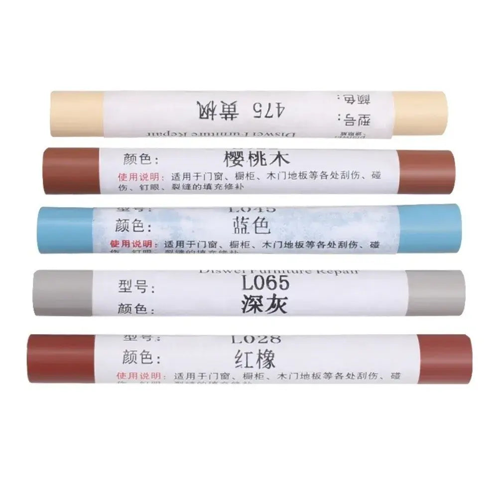 Waterproof Furniture Repair Pen Wooden Furniture Touch Up Wood Repair Crayon Damaged Scratch DIY Patch Paint Crayon — Uncategorized
