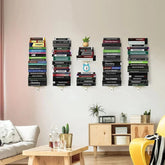 Wall Bookcases Living Room Storage Furniture Bookcase Shelves Modern Metal Multifunction Organizers Bookshelf Creative Design Jonine’s Corner