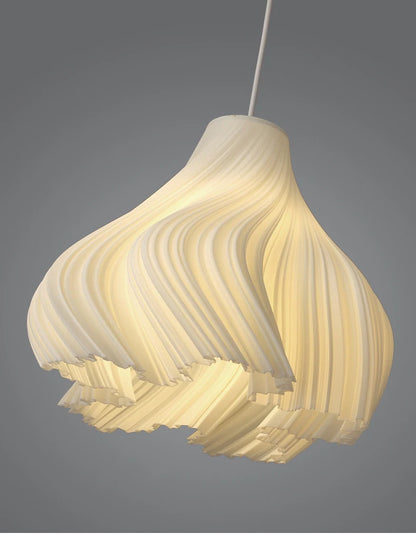 3D Floral Resin Pendant Light — Nordic Chandelier