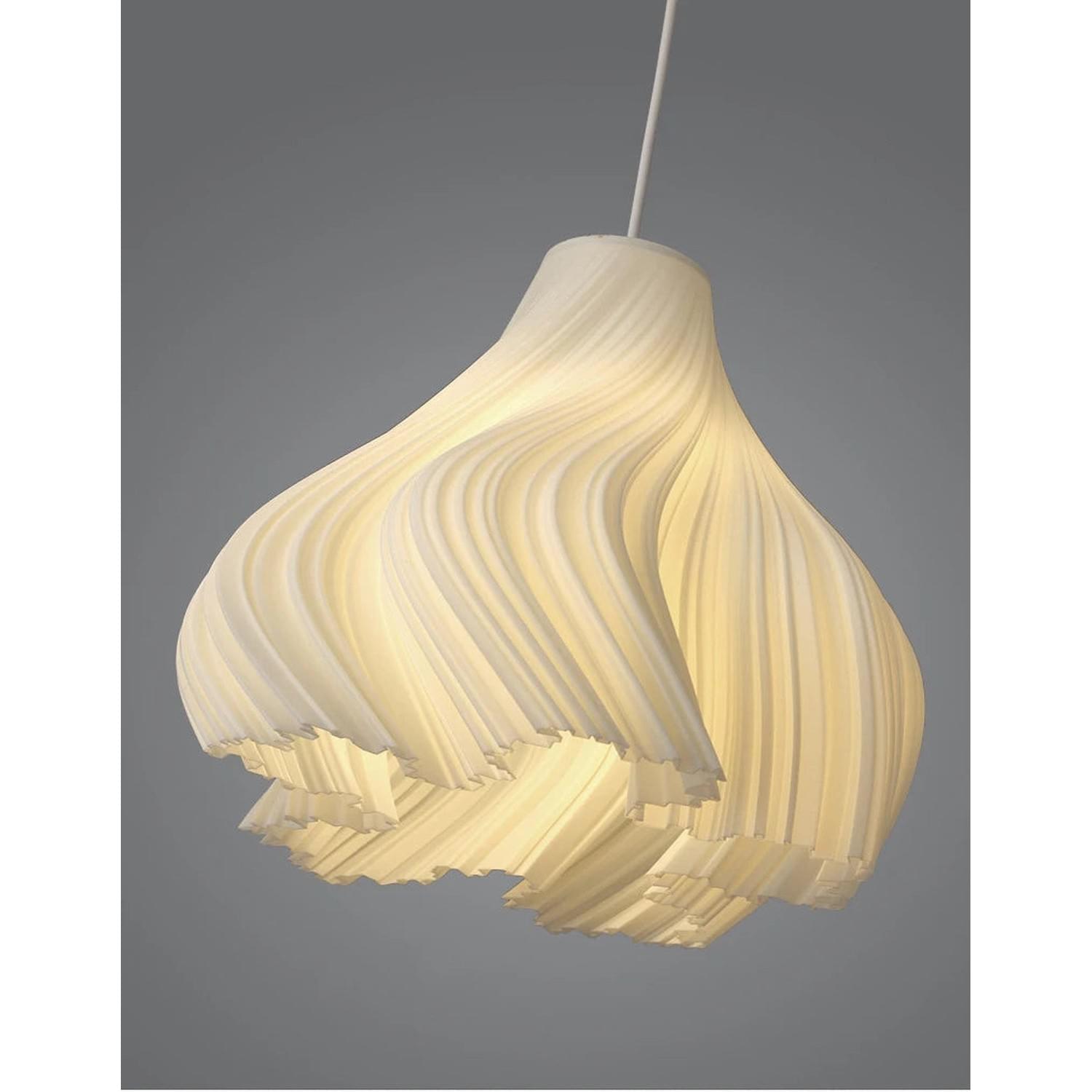 3D Floral Resin Pendant Light — Nordic Chandelier