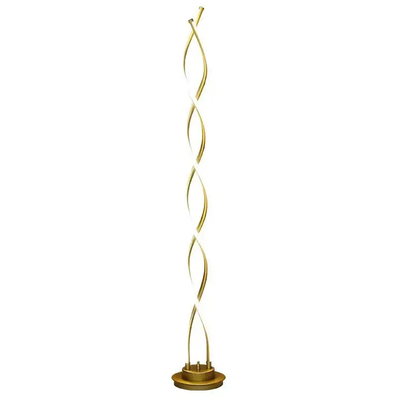 Spiral LED Floor Lamp Nordic Modern Minimalist Bedside Bedroom Living Room Sofa Side Warm Creative Personalized Atmosphere Light Jonine’s Corner