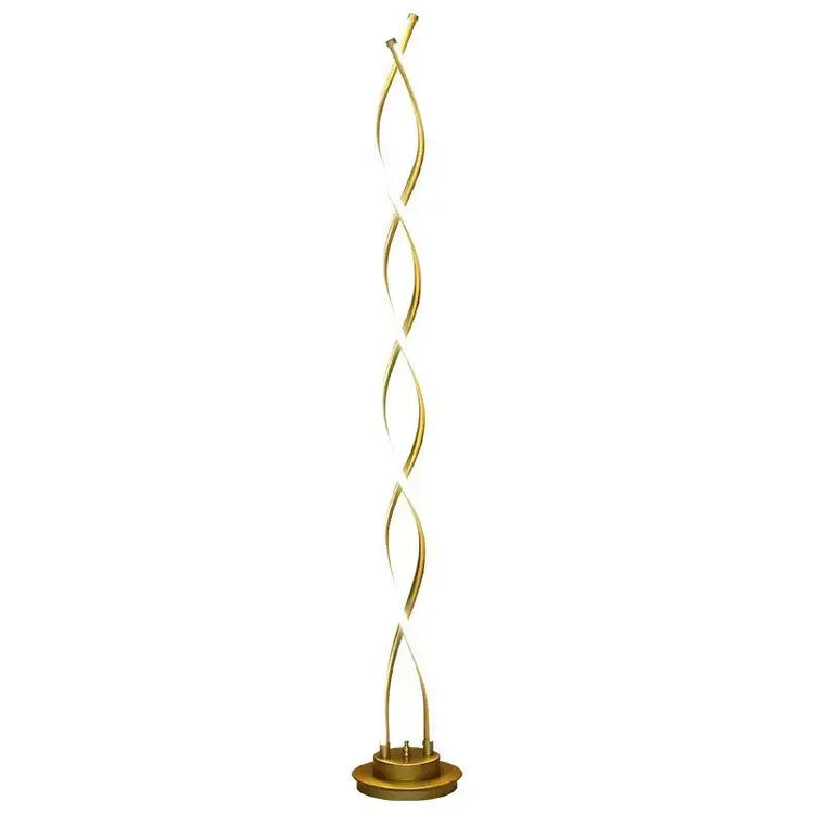 Spiral LED Floor Lamp Nordic Modern Minimalist Bedside Bedroom Living Room Sofa Side Warm Creative Personalized Atmosphere Light Jonine’s Corner