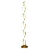 Light That Moves the Eye — Spiral LED Floor Lamp with Remote Control