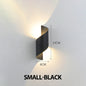 Spiral LED Wall Light — Nordic Modern Indoor & Outdoor Sconce