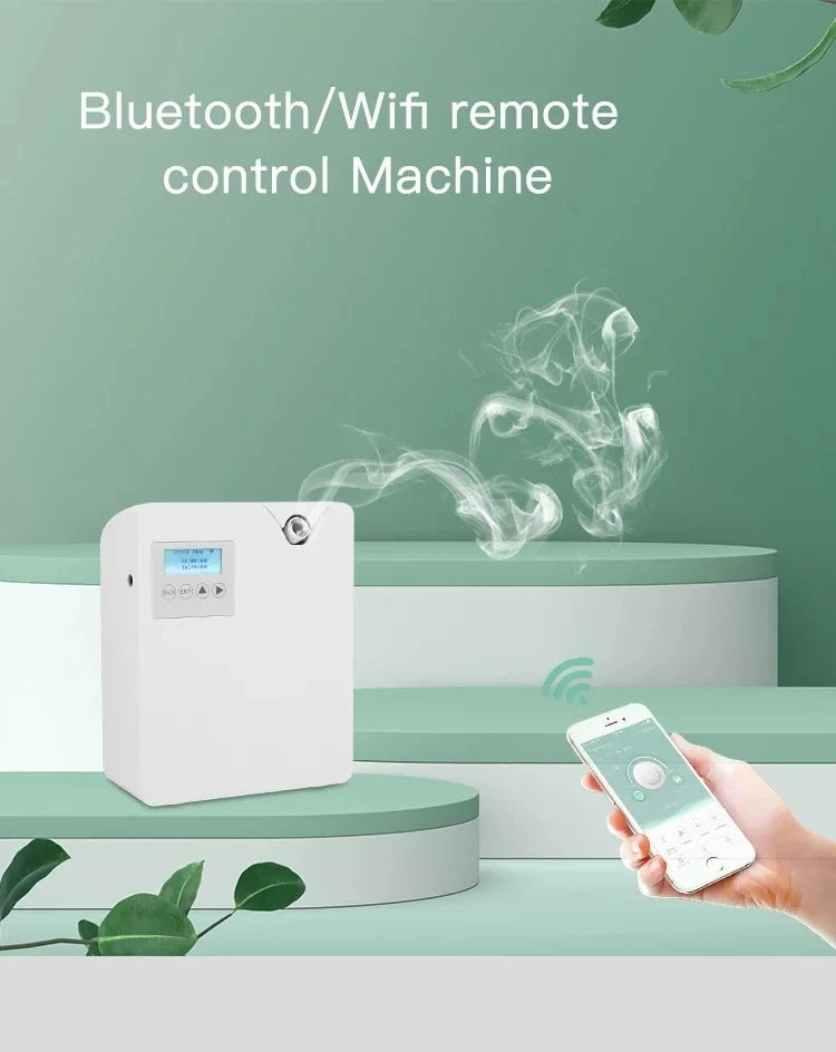 Scent on Your Schedule — WiFi Essential Oil Diffuser with Timer (300ml)