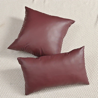 Waterproof PU Lumbar Cushion Cover — European Style