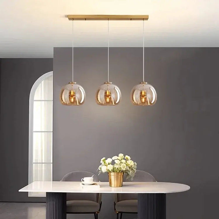 Modern Home Decor Lights Glass Pendant Light Lamps for Living Room Chandeliers for Dining Room Hanging Light Indoor Lighting Jonine&