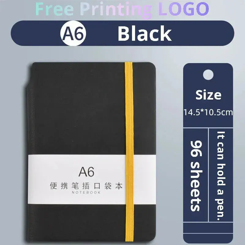 Pocket Notebook — A6/A7 PU Leather Planner & Memo Journal Jonine’s Corner