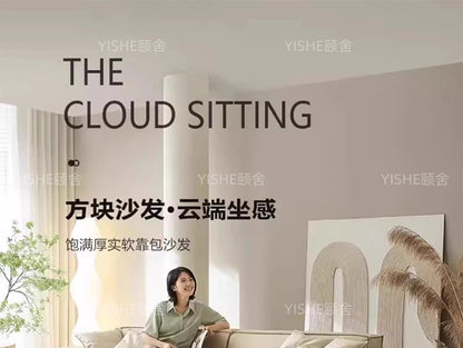 Aesthetic Space-Saving Luxury Sofa — Unique Designer Living Room Seating