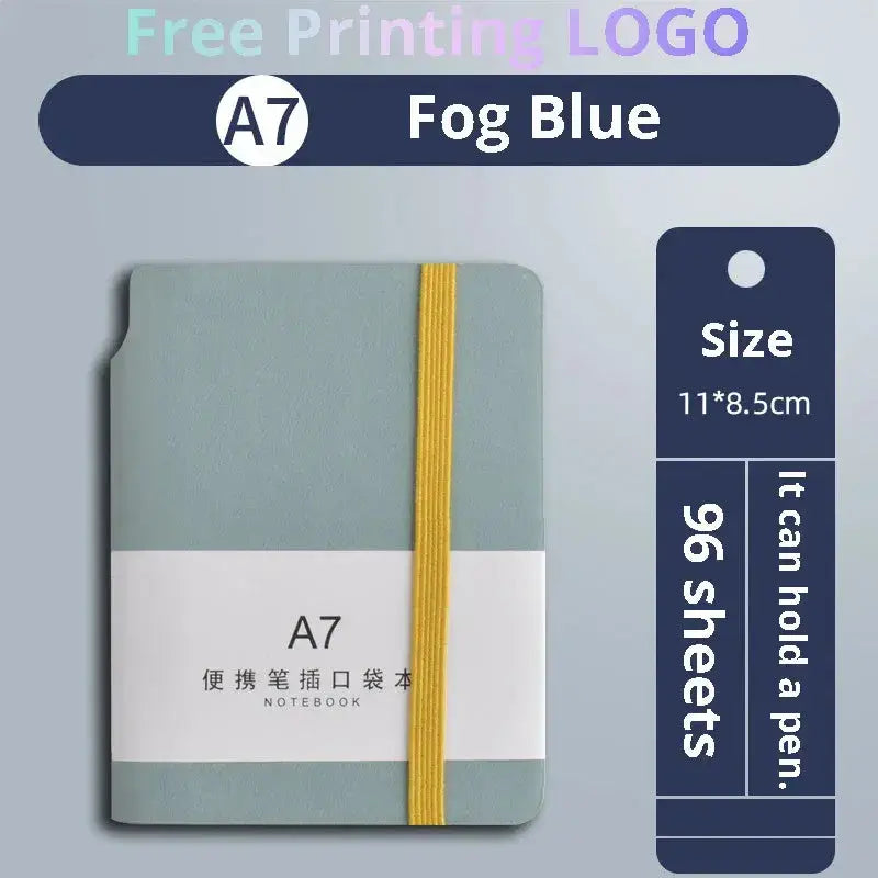 Pocket Notebook — A6/A7 PU Leather Planner & Memo Journal Jonine’s Corner
